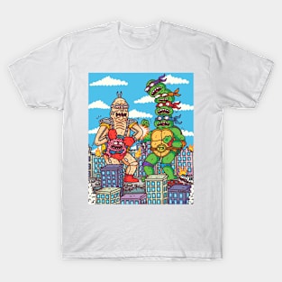 Krangkong vs Turtlezilla T-Shirt